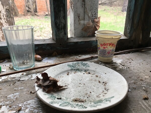 Обнаружили дом мародёров или браконьеров в Чернобыльской зоне. Пришлось быстро уходить