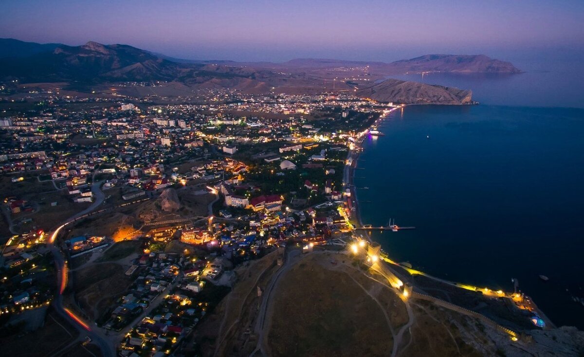 Восхитительный вид с высоты птичьего полета