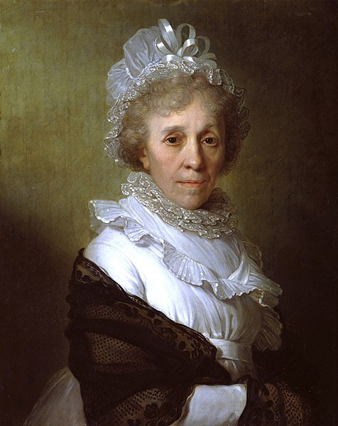 Портрет пожилой женщины в белом чепце, Владимир Боровиковский, 1800-е. Из коллекции Государственного Русского музея