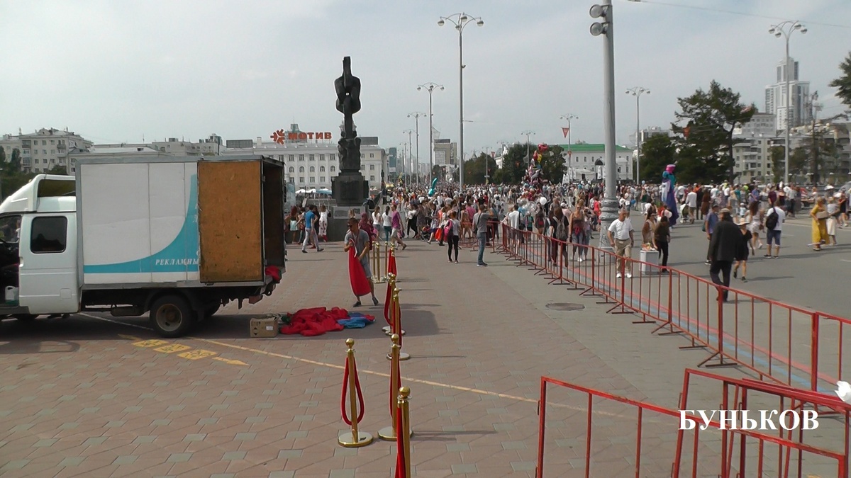Проспект Ленина, Екатеринбург, 17 августа 2019