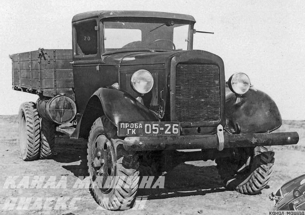Советские довоенные автомобили