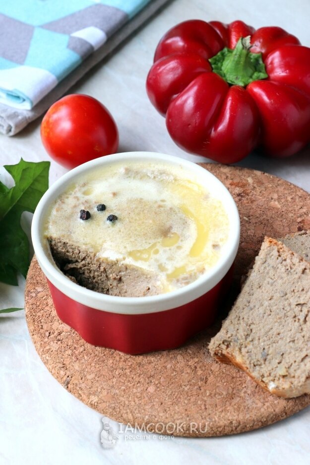 Паштет из свиной печени с салом
