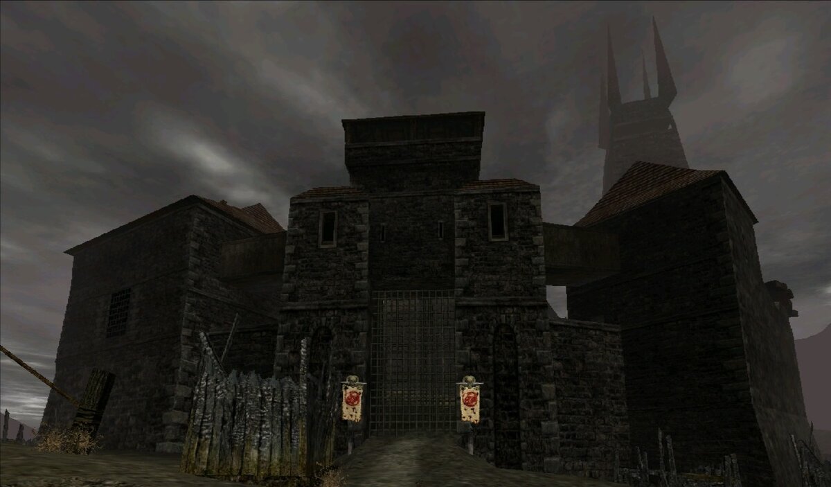 Ворота в замок