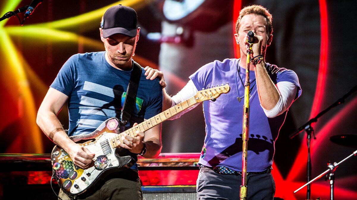 Coldplay на концерте