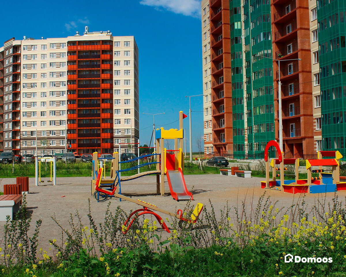 Внутренний двор новостройки