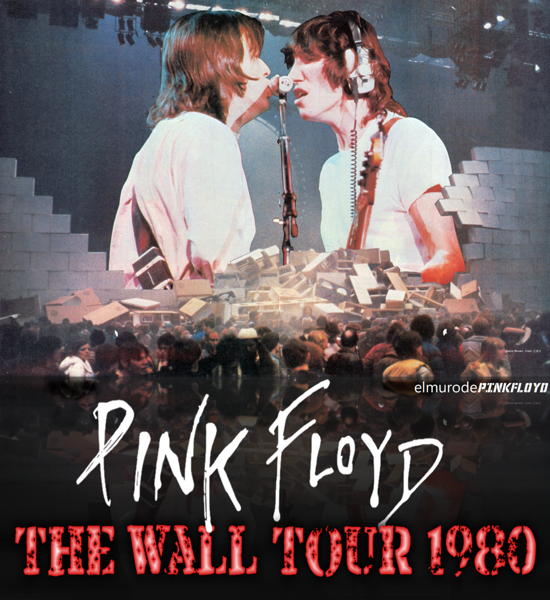 Афиша концертного турне Pink Floyd – The Wall (1980).