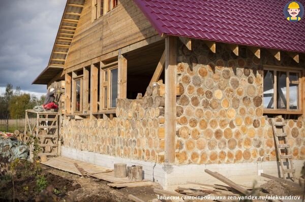 Скоро зима, пора заготавливать дрова! Делаем своими руками дровяник необычной формы