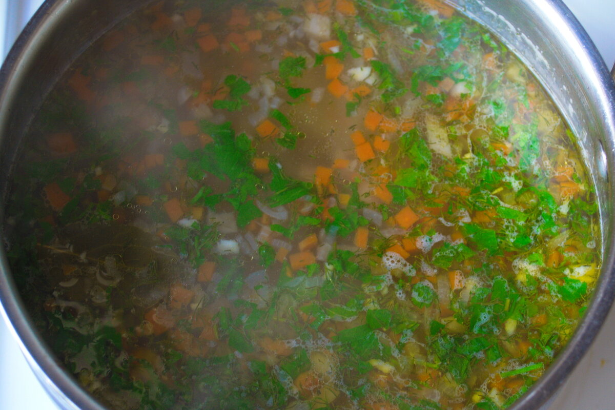 Суп с солеными груздями вместо рассольника: Очень вкусно