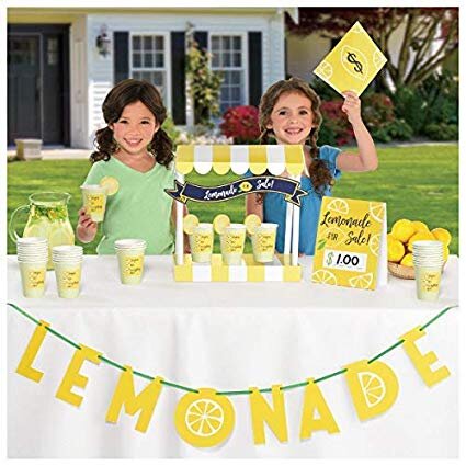 Американский традиционный лимонадный стенд