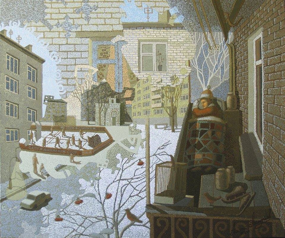 Алексей Акиндинов. Сон мальчика о дворах. 2015