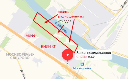 Москворечье сабурово карта