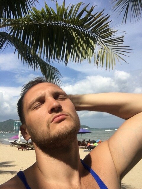 Северный пляж г.Нячанг.