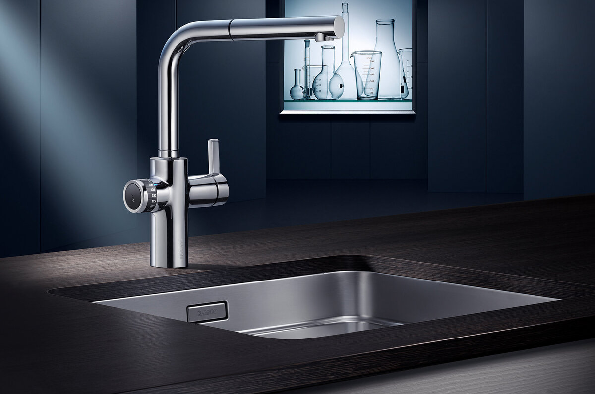 Смеситель для кухни Blanco  Evol-S Volume