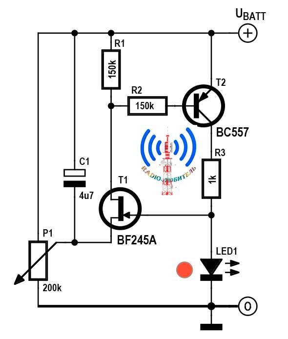 Схема индикатора