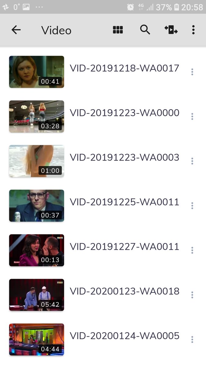 Внешний вид MX Player 1