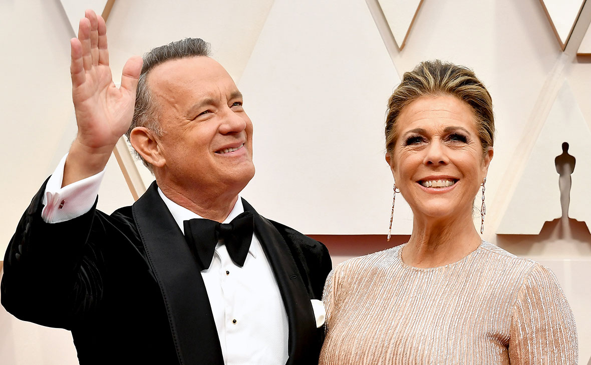 Том Хэнкс и Рита Уилсон 