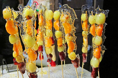 Фрукты в карамели один из вариантов