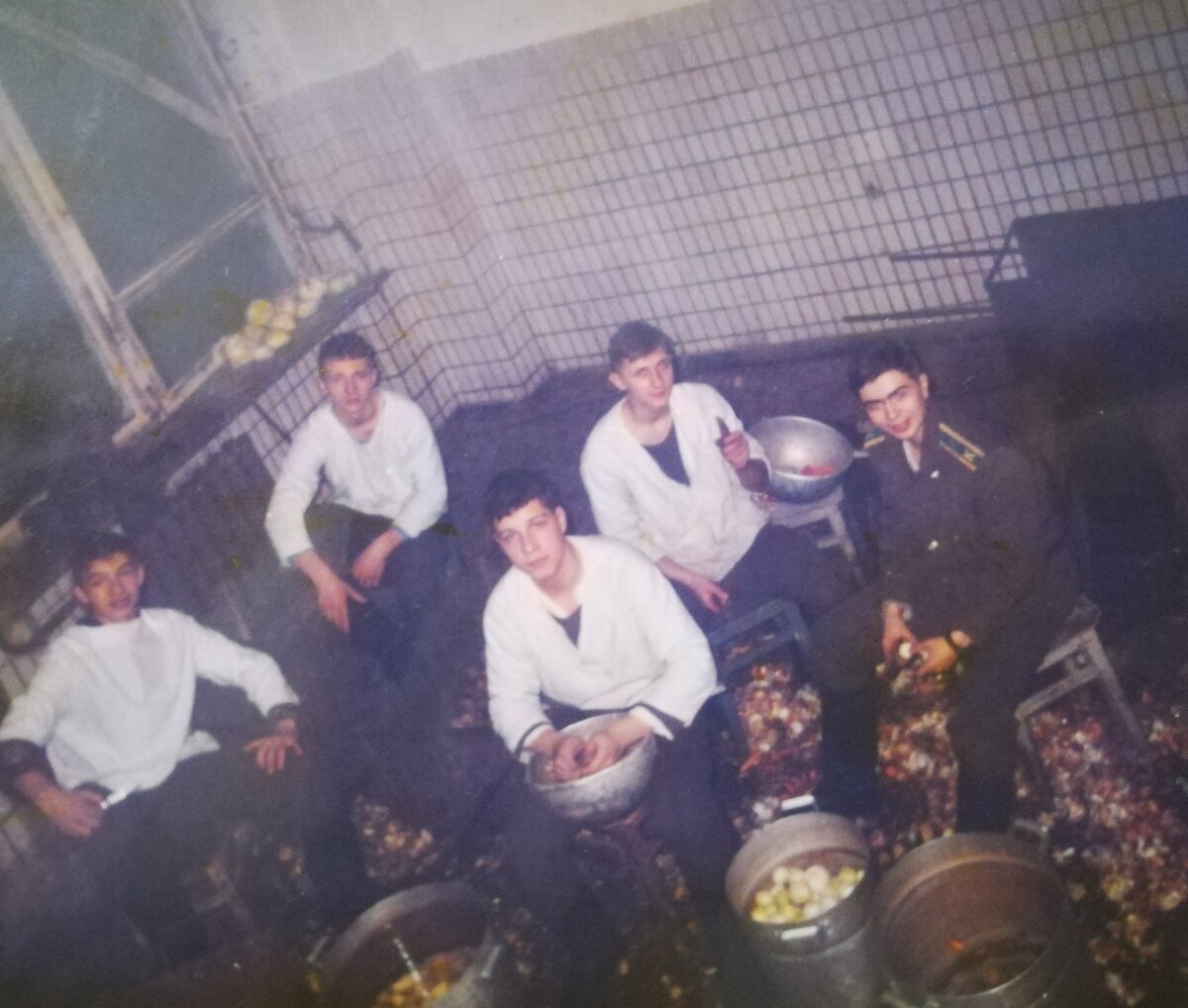 В овощном цехе