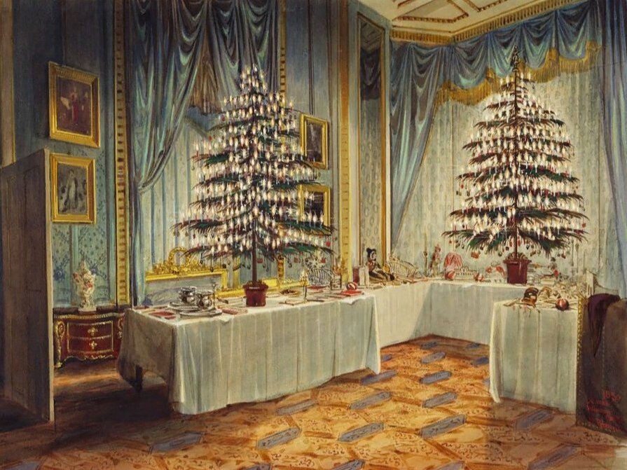 Рождественские ёлки для фрейлин