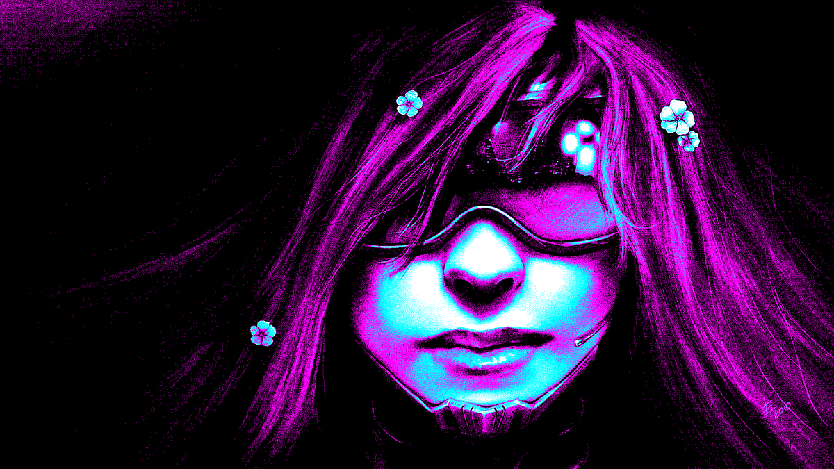 Пример CGA-изображения (Классическая палитра №0)