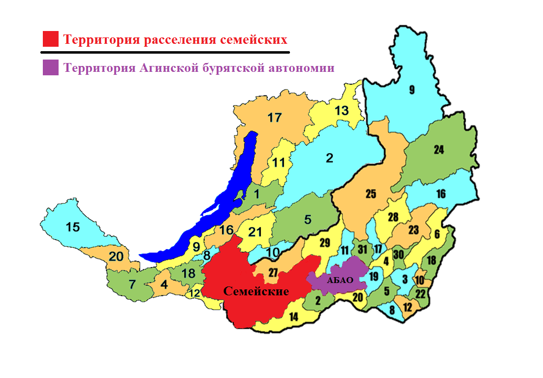 Карта бурятии. Семейские район проживания. Территория расселения семейских Забайкалья. Этническая карта Забайкалья. Районы проживания семейские Забайкалья на карте.