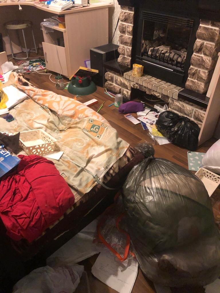 Благоустроенная квартира с хорошим ремонтом напоминала ночлежку