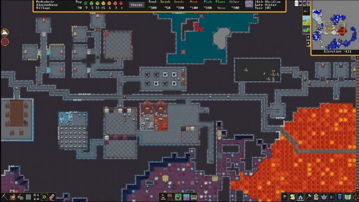 Гайд для начинающих по Dwarf Fortress.