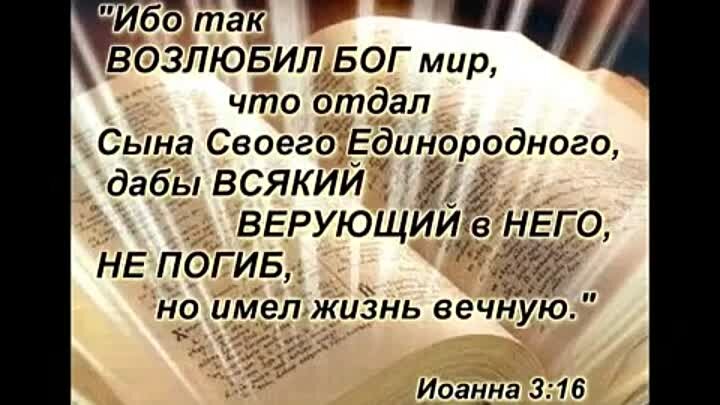 Ибо так возлюбил бог мир что отдал сына своего единородного картинки