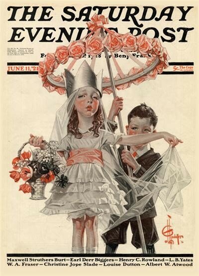 Обложка для «The Saturday Evening Post». Джозеф Кристиан Лейендекер.