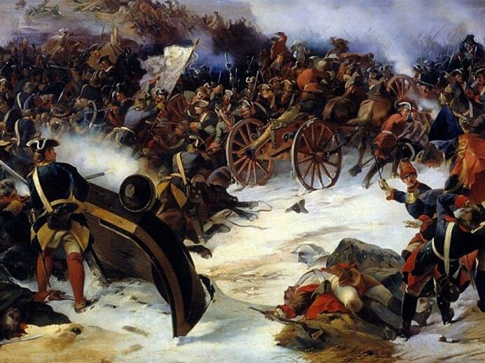 Битва при Нарве. Художник А.Е.Коцебу