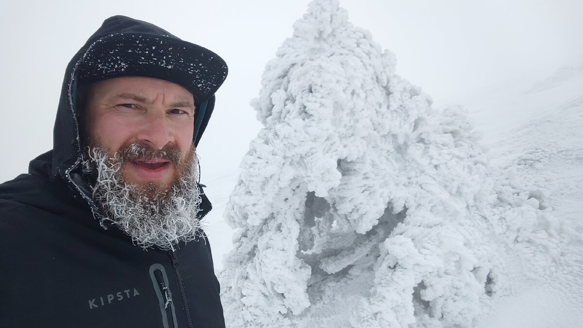 Чатыр-Даг зимой. Зима в Крыму. Расскажу на бегу. Горы Крыма.
