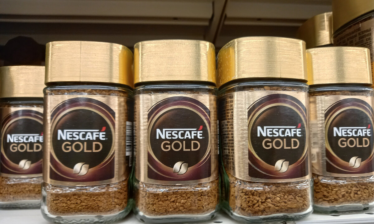 Кофе «NESCAFE GOLD» (фото автора) 