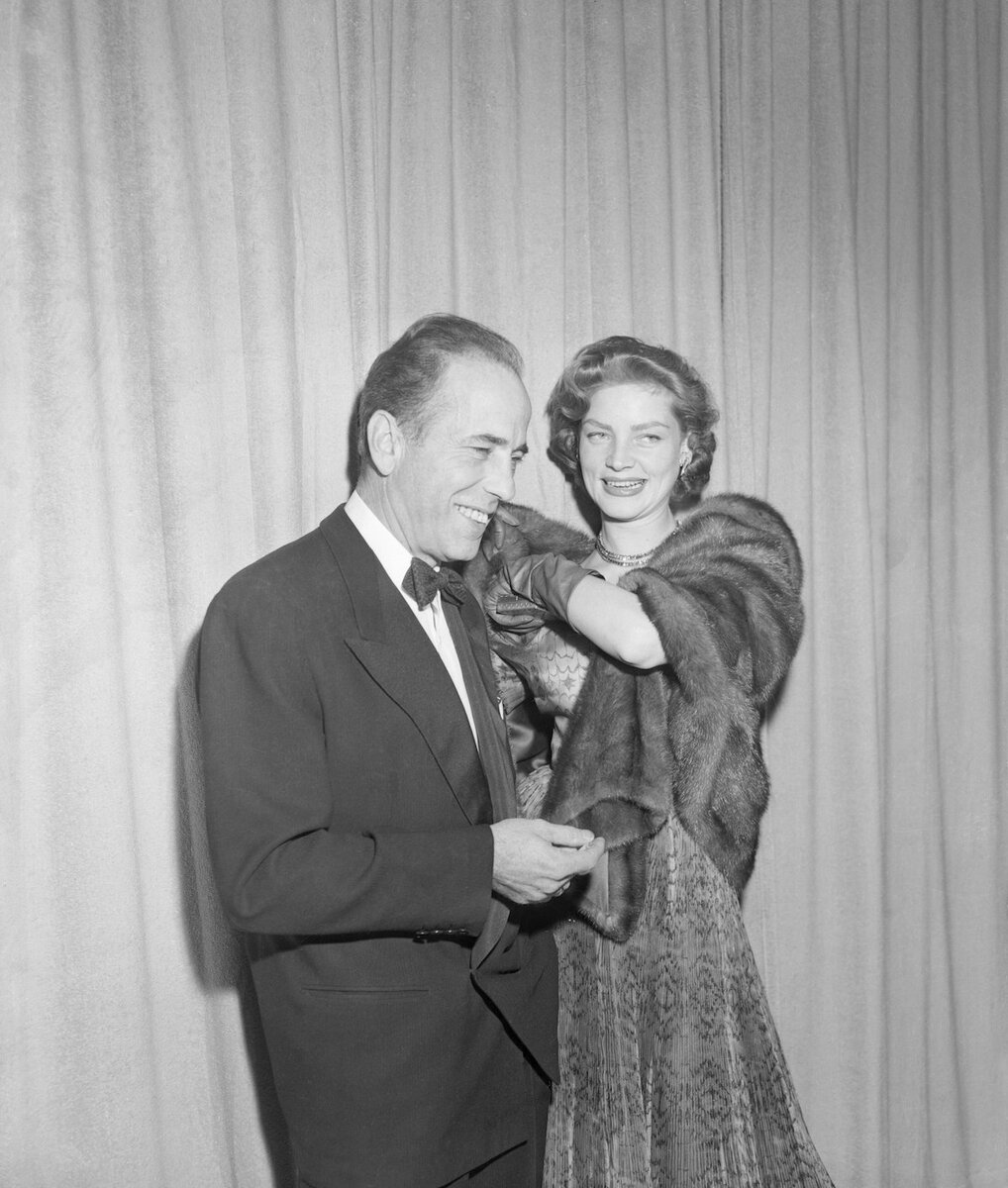    Хамфри Богарт и Лорен Бэколл , 1952Bettmann/Getty Images