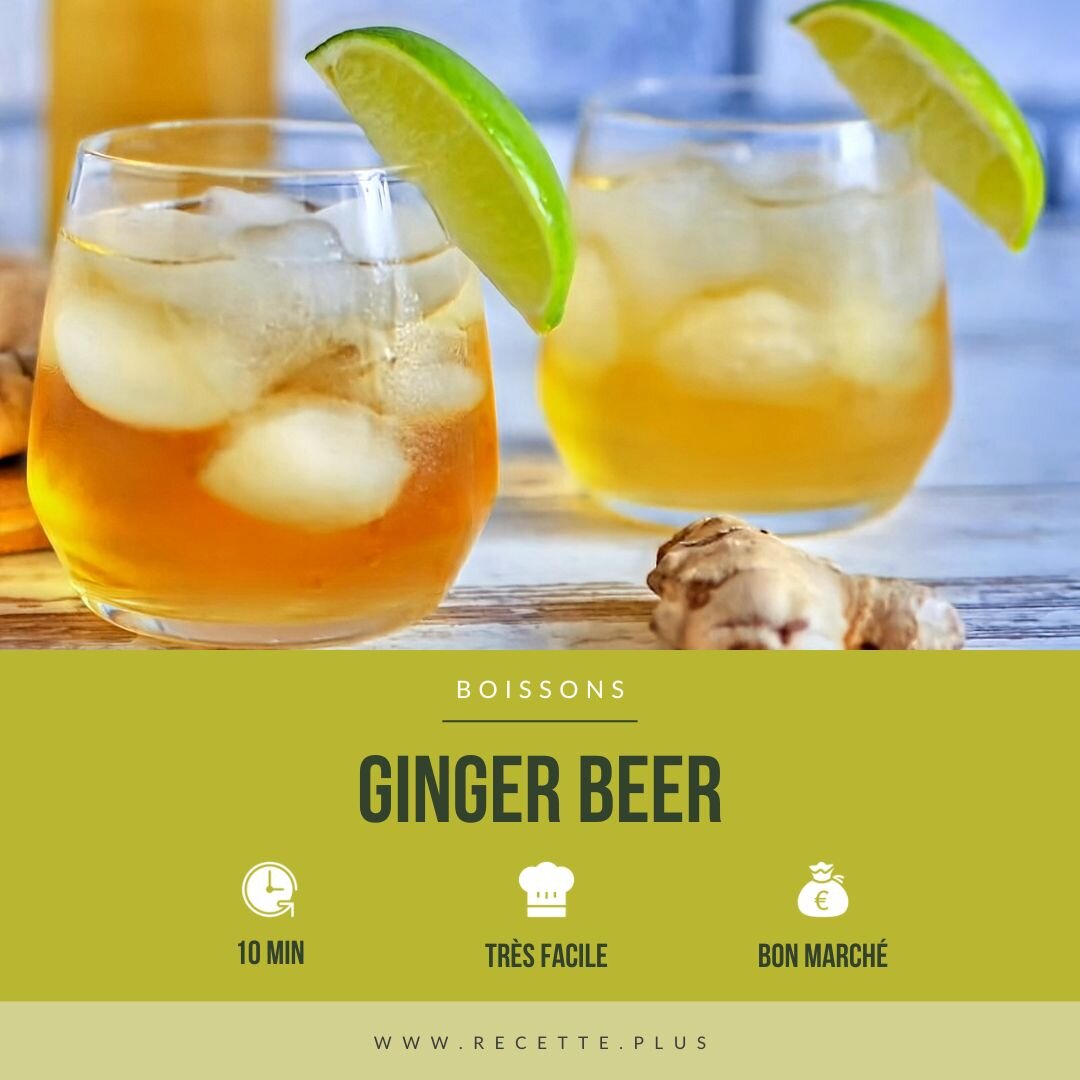 Recette Ginger Beer