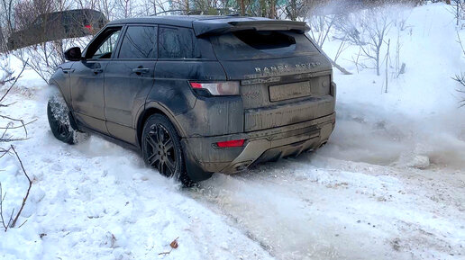 Закусались КРОССОВЕРЫ на ГОРЕ. Kia Sportage против Land Rover Range Rover Evoque