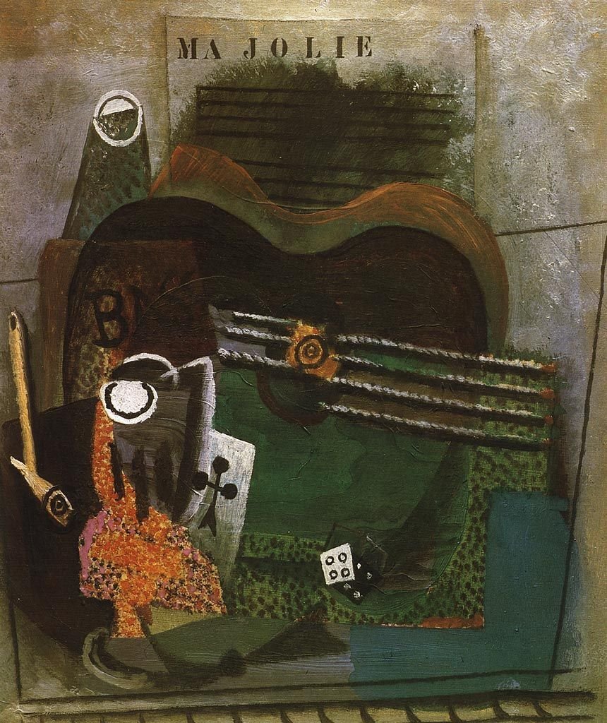 Пабло Пикассо – «Моя Прекрасная. Женщина с Гитарой (Ма Джоли)»