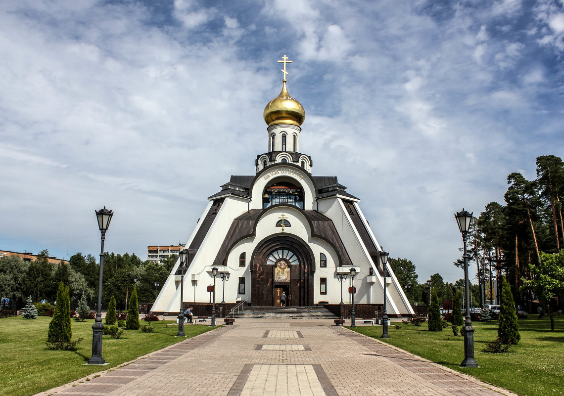 Церковь в Сосновом Бору Ленинградской области