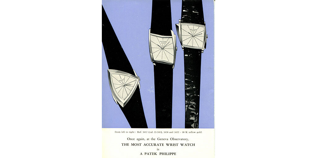 Реклама Patek Philippe, 1960 год.