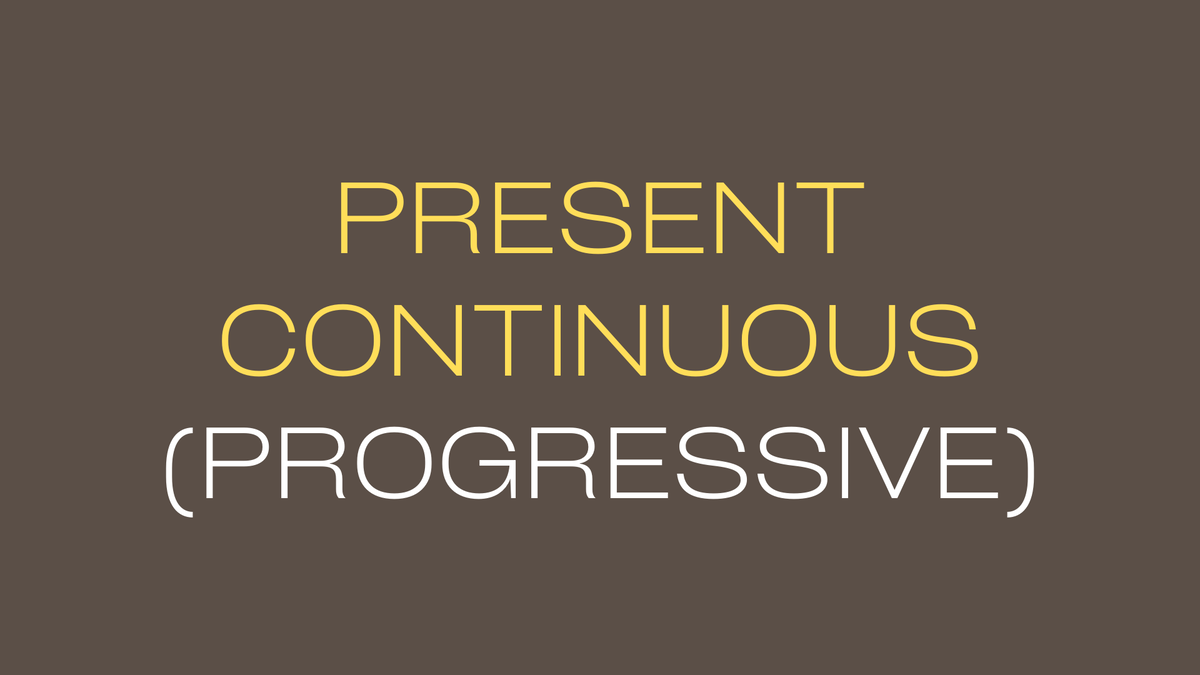 Present Continuous (Progressive). Зачем еще одно настоящее? | eng.you | Дзен