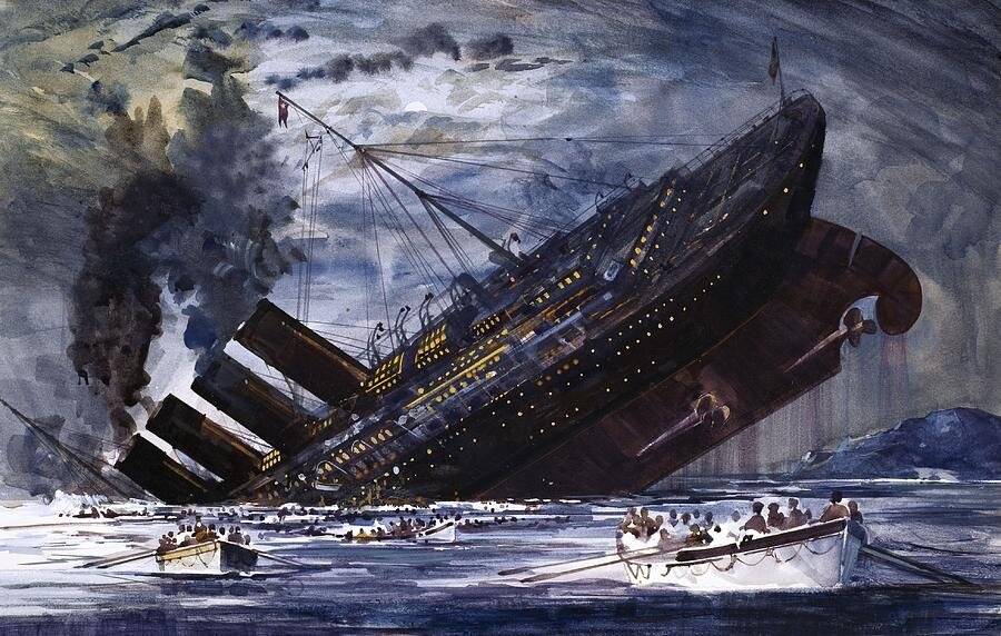 Грэхем Котон «Крушение Титаника»