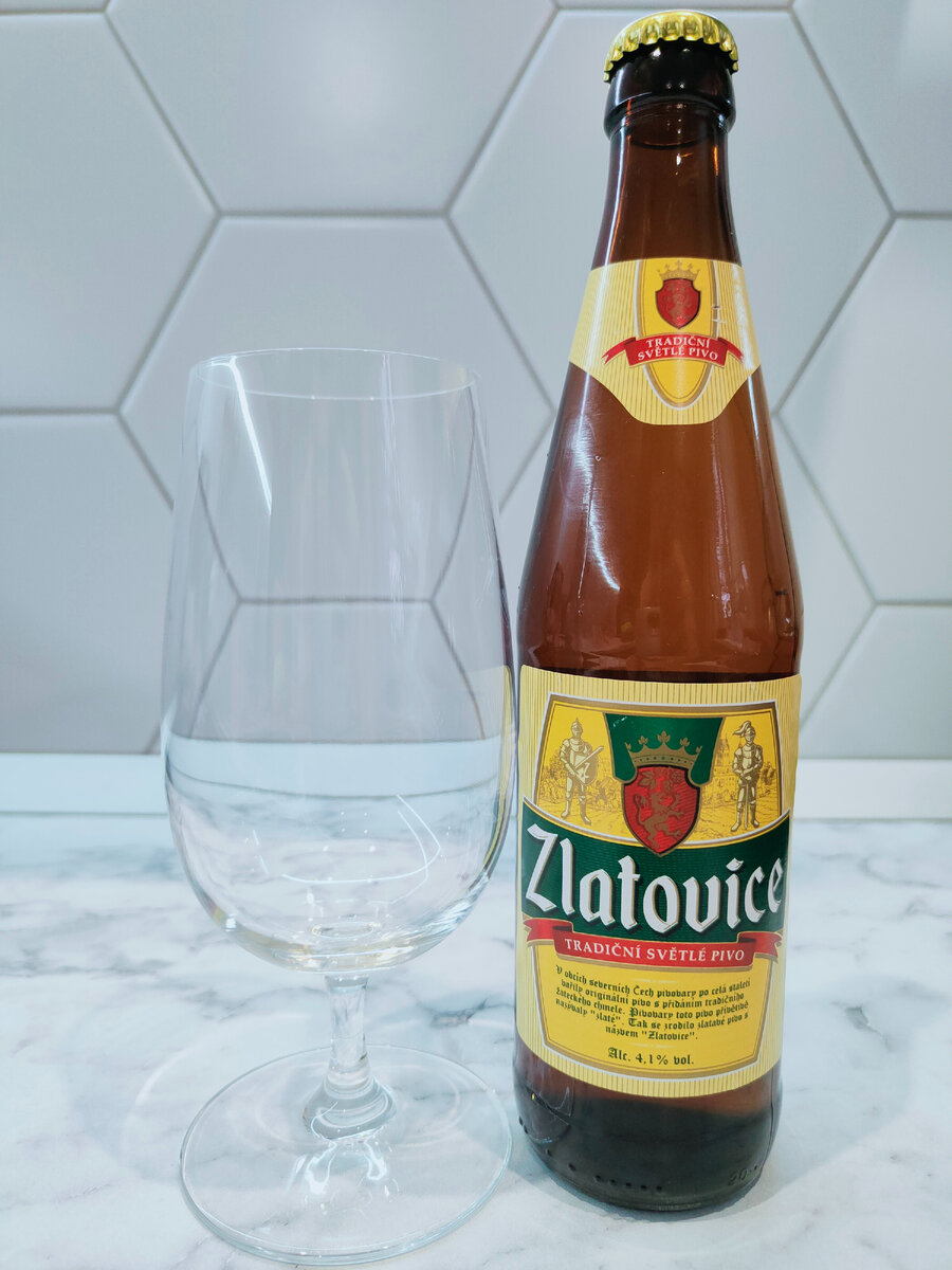 Пиво "Zlatovice" (Златовице) от Очаково