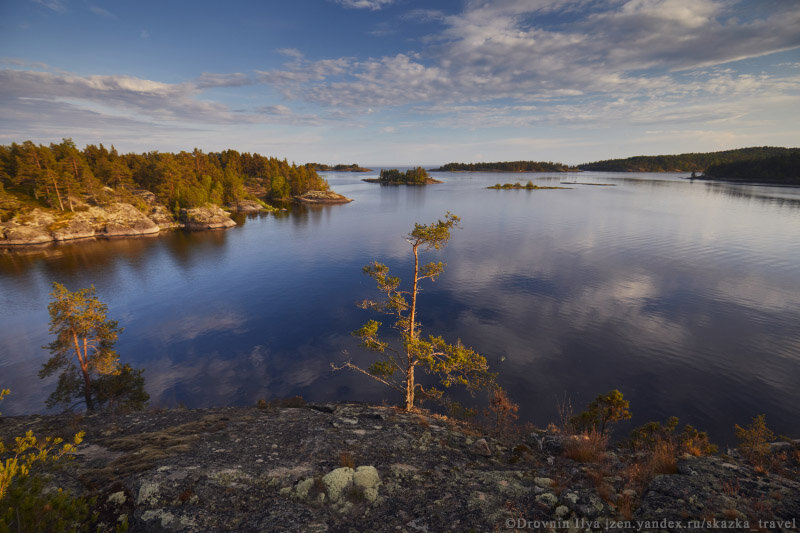 Ладожские шхеры в карелии фото