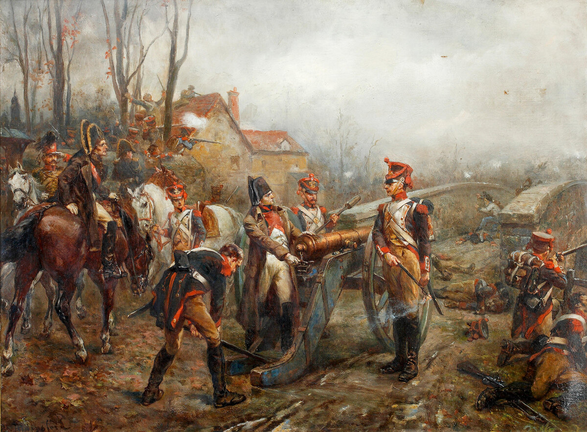 Битва с наполеоном. Хиллингфорд (Robert Alexander Hillingford) Роберт Александр (1828-1904). Батальная живопись Наполеон. Французская Батальная живопись войн Наполеона. Русско-французская война 1812-1814.