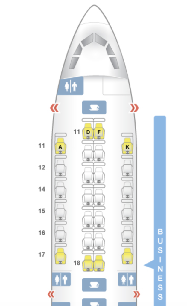 Airbus a359 jet схема салона