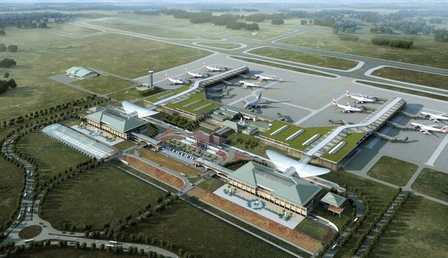 Макет аэропорта Mattala Rajapaksa International Airport
