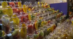 
 Салат с морепродуктами- 50 бат
 Рыба- 100 бат