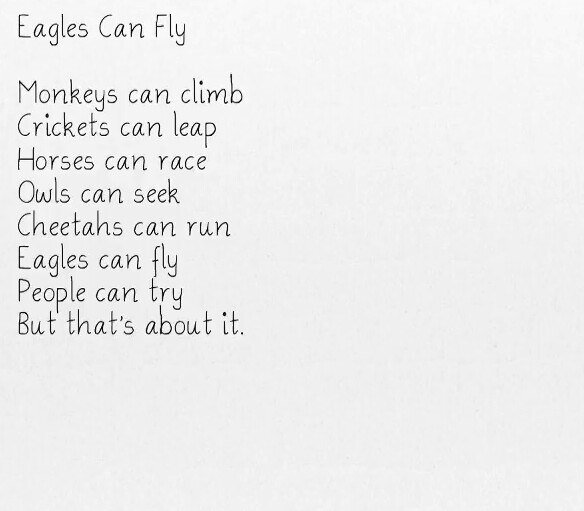 Первое стихотворение Нацуки