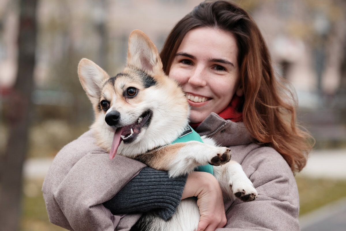 Мы с Элли на прогулке