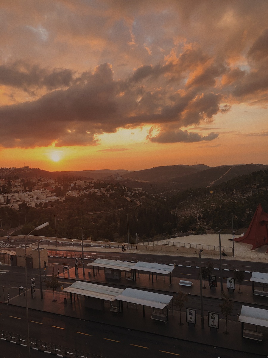 Вид из окна, Иерусалим, 2018