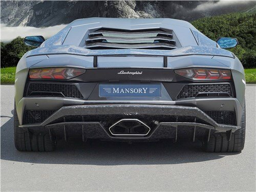 Mansory | Lamborghini Aventador вид сзади